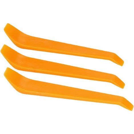 Car audio installation and removal tools, plastic pry bar, door panel removal, navigation system disassembly and modification pry bar, interior trim pry bar, clips. (1/5)