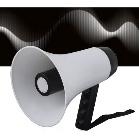 Haut-Parleur Portable 30W pour Annonce Publique, Enregistrement 300s, Transmission 500m, Autonomie 10H - Idéal pour Marchés, Guides Touristiques et Animateurs de Piscine (1/5)