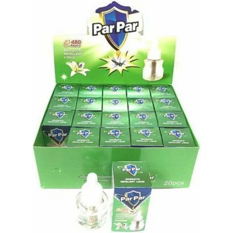 TrAdE Shop Traesio - 20 Pz Ricarica Vaporizzatore Elettrico 50 Ml Liquido Anti Zanzare Gelsomino -