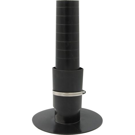 Flachdach-Durchgang mit Schrumpfschlauch bis 50mm ''Schrumpfi-XL PP'' (1/4)