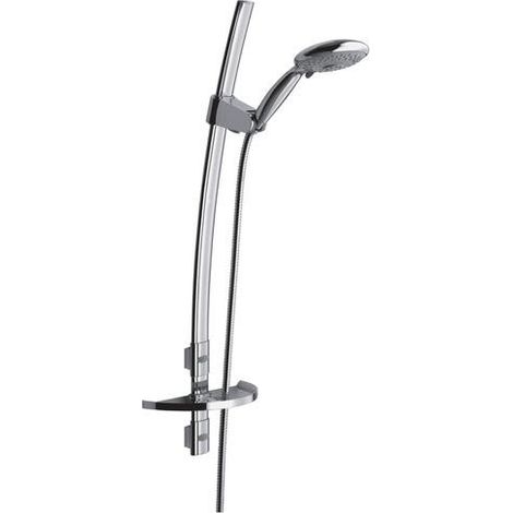 Ensemble barre de douche Apol'O - Douchette + flexible + barre + porte savon (1/2)