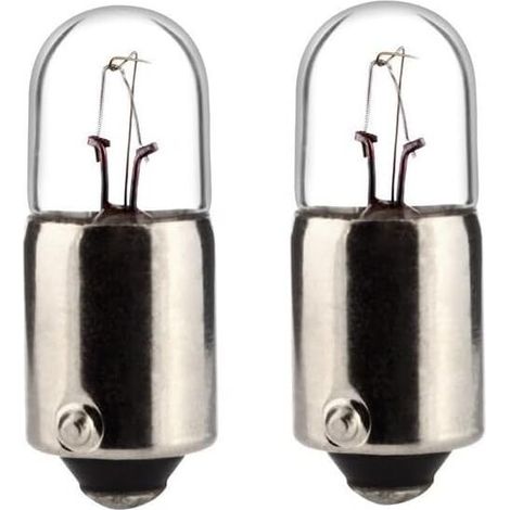 2x Ampoule BA9S 2W 24V camion fourgon voiture tracteur véhicule agricole réparation changement éclairage lumière