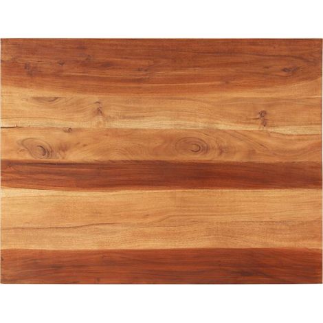 Tablero de mesa madera maciza de acacia 15-16 mm 70x90 cm