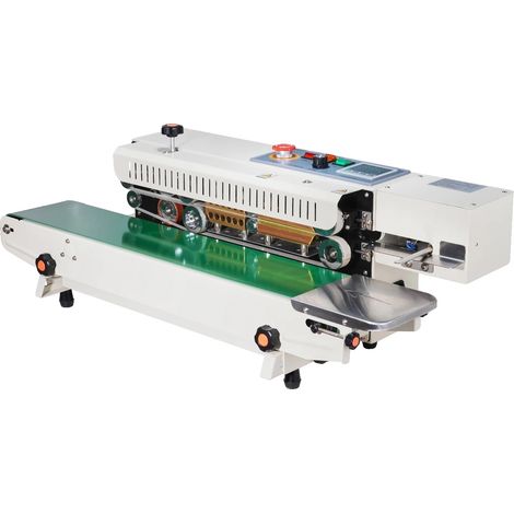 Scelleuse à bande continue, largeur de scellage réglable, performance efficace, 600W (1/2)