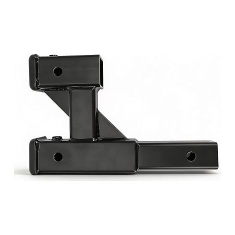 Steel Trailer Hitch Extension Cable Extension for Car SUV Pickup RV 9.65 Inch Black Hitch Adapter for Small Campers (1/5)