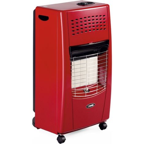 Bartolini Estufa de Gas Infrarrojos Bella I GPL 4200W Piezoeléctrica 3 Niveles de Potencia Rojo (1/4)
