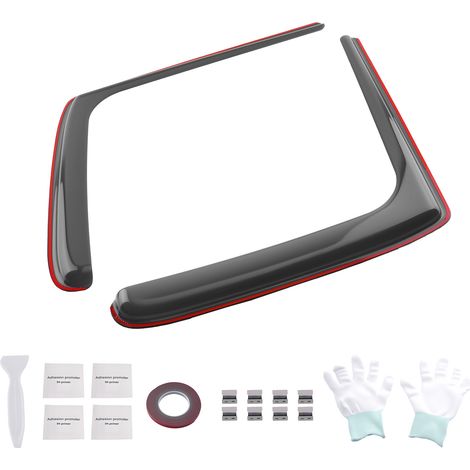 Acrylic Wind Deflector for Mercedes Sprinter 2006-2018 Rain Visor 1.5mm 2PC (1/5)