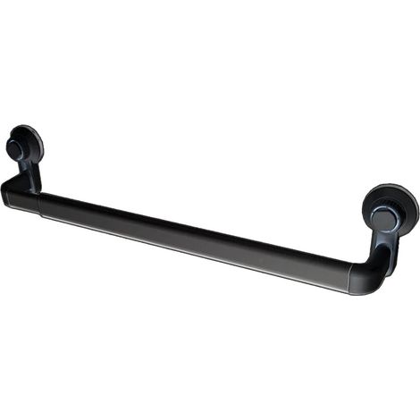 Toallero con ventosa, no requiere taladrar, barra horizontal extensible, barra de almacenamiento. (1/5)