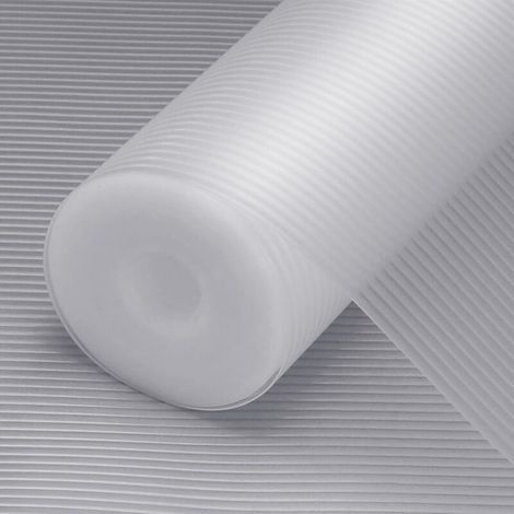 Nichtklebende Schubladenbodenmatte, rutschfeste EVA-Kühlschrankmatte, Kunststoff-Kühlschrankmatte, Schrankregalschutz, für Möbel, unter der Küchenspüle (transparent/30 cm x 300 cm) (1/5)