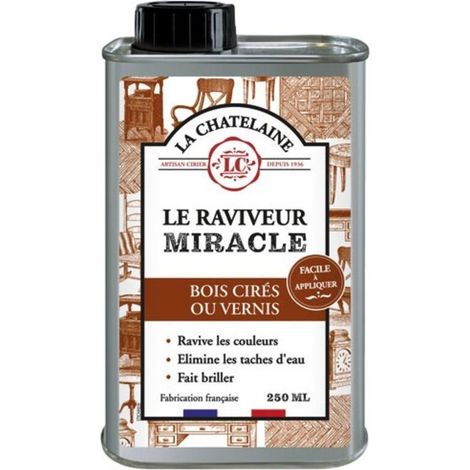 Raviveur Pour Bois 500 ml - Nettoyant Nourrissant Brillant - Pour Bois Ciré Et Verni - Élimine Taches D Eau (1/2)