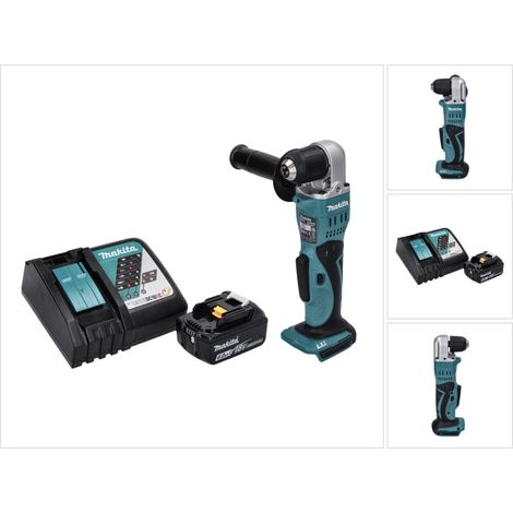 Makita DDA 351 RG1 Trapano angolare a batteria 18 V 13,5 Nm + 1x batteria ricaricabile 6,0 Ah + caricatore
