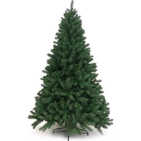 Albero di Natale ad apertura automatica ad ombrello cm 270 verde automatico super folto