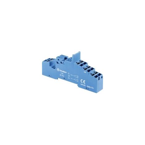 Finder FASSUNG PUSH-IN ANSCHL. BLAU (97.P2)