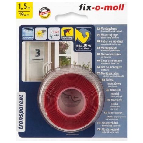 Fix-o-moll Montaje 50kg transparente - Fix-o-moll