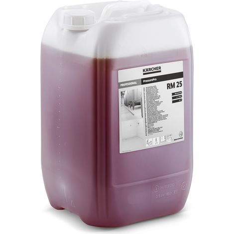 KARCHER Nettoyant Actif Acide PressurePro RM 25 62954200, Bidon de 20 L, pour Haute Pression, Elimine Calcaire et Depots (1/5)
