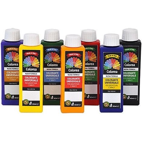 Colorante Universale Ml. 40 - N.180 Giallo Canarino Colorea