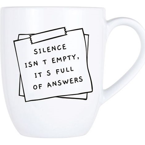 Mug Cosy Silence Mug 53cl Avec Message Inspirant - Cosy Et Trendy Billiet