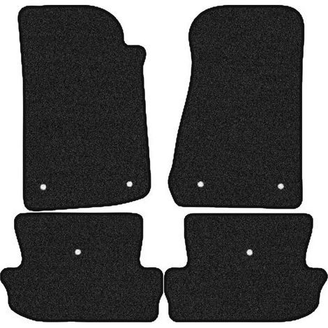 Tappetini in velluto per: Jeep Wrangler JL 2 porte (2017-) antracite (1/5)