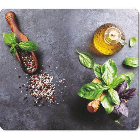 Kesper Pannello di Protezione in Vetro Trasparente 56 x 50 cm