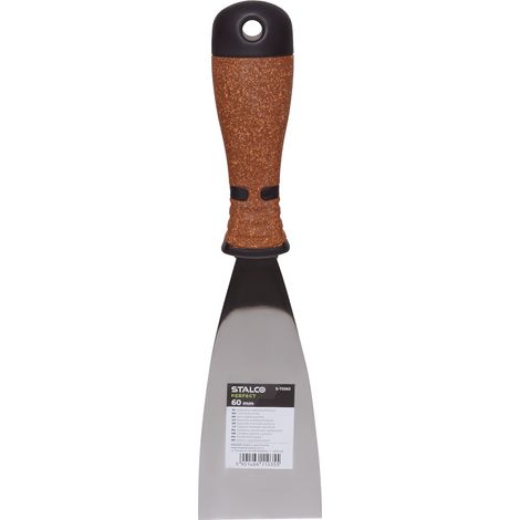 Spatule à peinture STALCO 60 mm, manche en liège, PARFAIT (1/2)