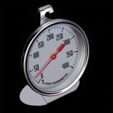Thermometre Four - Acier Inoxydable - Plage 0 À 400 °C - Pour Four Électrique Ou à Gaz - 1 Pièce (1/4)