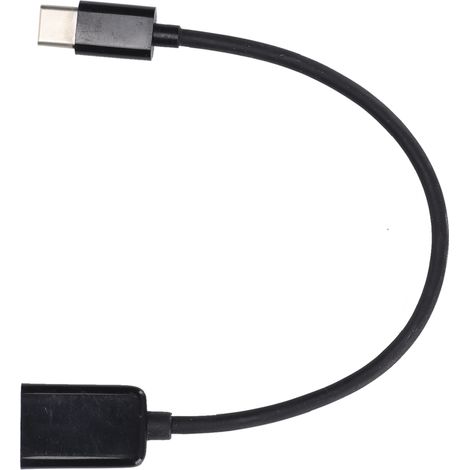 Adaptateur OTG USB-C Portable pour Clavier, Souris et Périphériques USB (Noir) (1/5)
