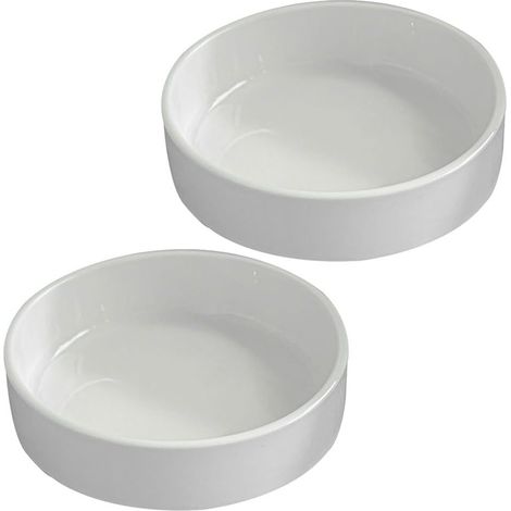 2 Pièces Soucoupes De Jardinière en Céramique Plateau De Drainage Rond 3.62 in pour Pots De Plantes D’Intérieur Bonsaï Bureau Base Anti-Écoulement (1/5)