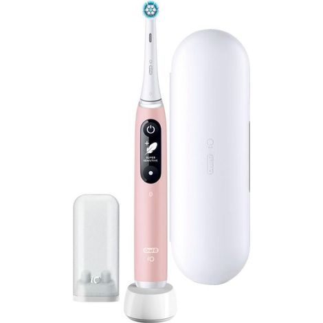 Braun Oral-B iO Series 6 Spazzolino Elettrico Pink Sand