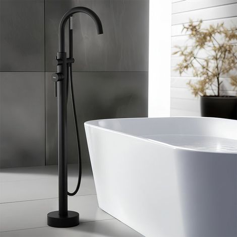 RUBINETTO DA VASCA REA LUNGO BLACK