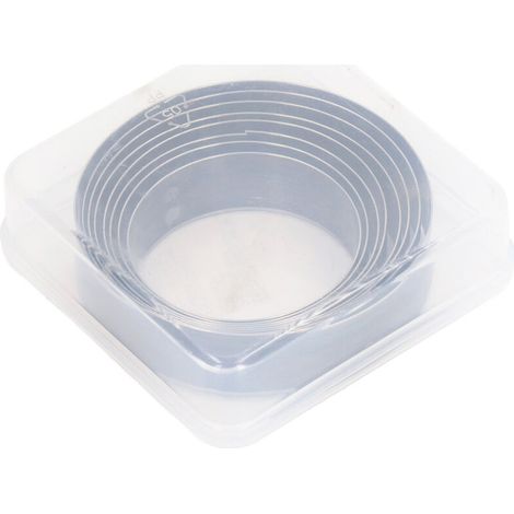 Ensemble de 8 Emporte-Pièces en Acier Allié pour Cuir et Carton, Forme Ronde, Kit DIY de Découpe et Gaufrage (1/5)