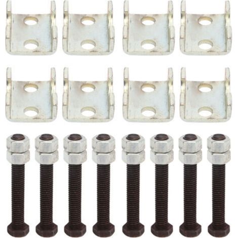 Kit de boulons-rondelles réglables pour ajustement des ressorts de compresseur – compatible avec ressorts hélicoïdaux avant et arrière (1/2)