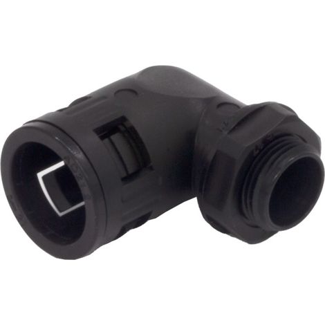 Schwarze Verschraubung für Polyamid-Rohr 90, M32x1,5 (29x36) 968-332-2