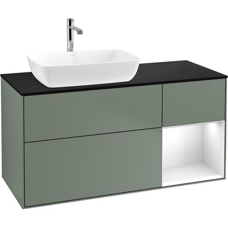 Villeroy & Boch G812GFGM Meuble sous lavabo Finion G81 (1/2)