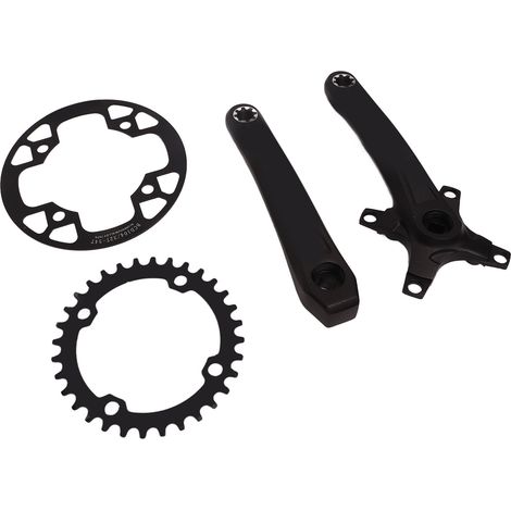 Hochfeste und leichte Kurbelgarnitur aus Aluminiumlegierung mit Kettenblatt für Mountainbikes (1/5)