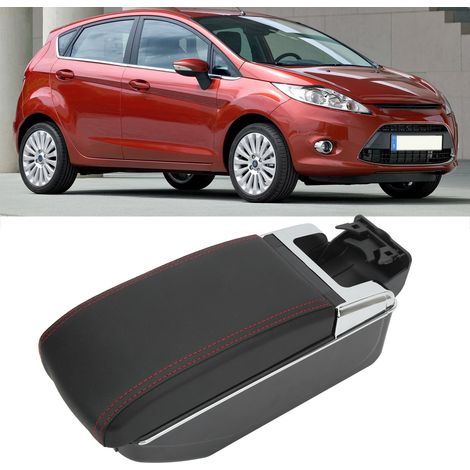 Boîte d'accoudoir de voiture double couche avec interface 7 USB adaptée à Ford Fiesta 08-18 (surpoids). (1/5)