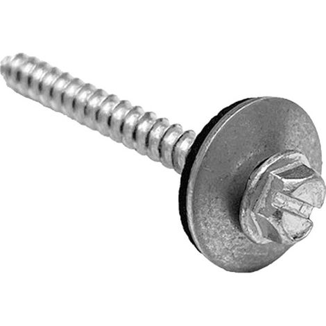 Vis hexagonale + rondelle caoutchouc 8 ½” 2”Z pour centrales Cyclovac HX7515, HX7515PI