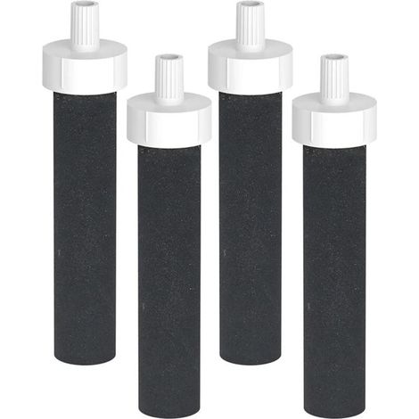 Confezione da 4 filtri per l'acqua Brita di ricambio – Compatibili con i filtri per acqua Brita BB06 rigidi, in acciaio inossidabile e sportivi.