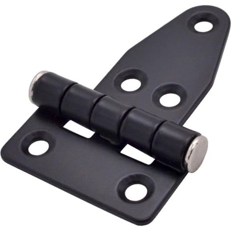 Alloy Door Latch Drill Free Installation Black Sliding Bolt