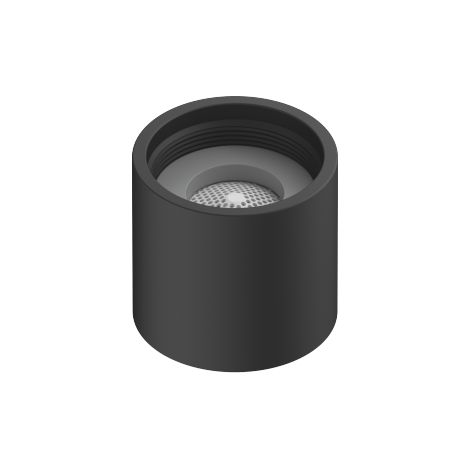 Aérateur DO de rechange 90230101900 M18x1-IG 7,0 l/min. Noir mat