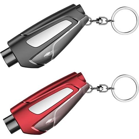 Marteau Brisevitre Urgence Automobile Porteclés Compact Outil Sécurité Véhicule Accessoire Secours Routier Équipement Survie (1/5)