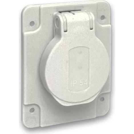 Schneider Electric PKS61G Einbau-Steckdose IP54, IK08 Grau (1/2)