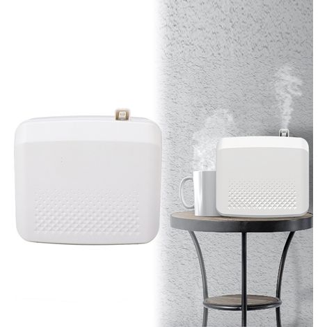 Diffusore di aromaterapia Bluetooth da 800 ml, diffusore di oli essenziali per spa, purificatore d'aria per casa, ufficio, hotel, bianco, spina europea (1/4)