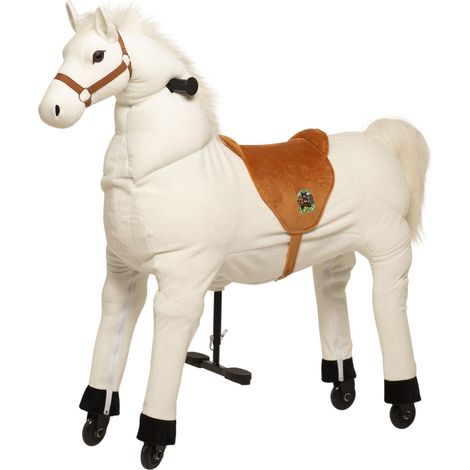 Animal Riding Reitpferd weiß Snowy X-Large Kinder ab 8 Jahre Sattelhöhe 80 cm (1/3)