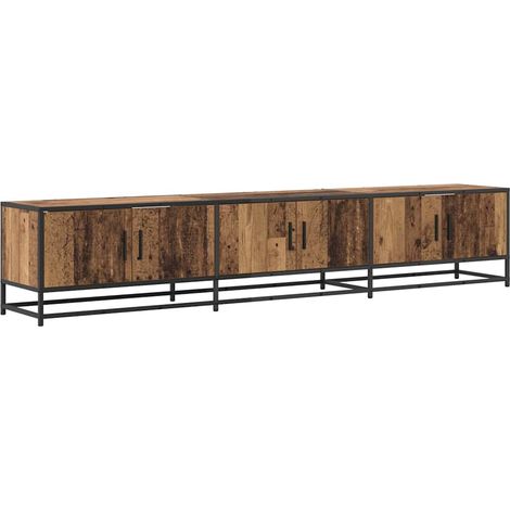 Meuble TV,Banc TV,Armoire TV Bois ancien 210 x 35 x 41 cm Bois d'ingénierie CFW147123 (1/5)