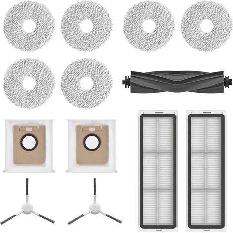 Pièces détachées et accessoires pour Dreame L10s / L10 Ultra : brosses, filtres HEPA, chiffons de nettoyage, sacs pour aspirateur. (1/5)