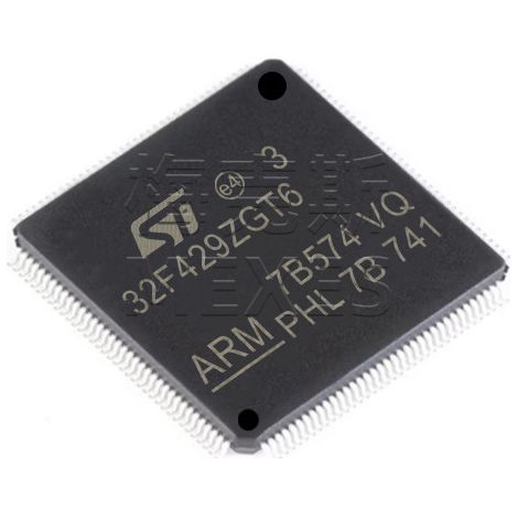 STM32F429ZGT6 and STM32F429ZIT6 chips, electronic components, 5 units of each.