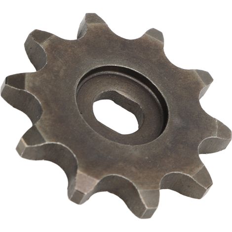 Pignon de rechange 10 dents en acier au carbone pour moteur de vélo, compatible avec les moteurs à engrenages (5 mm). (1/5)