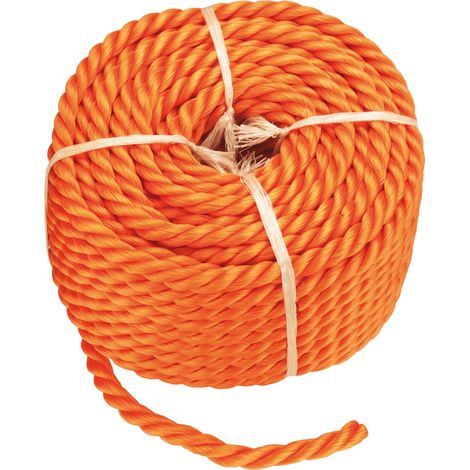 Corde Universelle 8 mm x 20 m Orange (1/2)