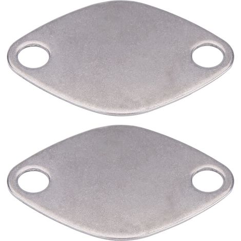 Kit de bouchons de vanne (joint inclus), kit de bouchons de vanne EGR en 2 pièces, compatible avec les modèles Espace, Laguna, Master, Trafic et Movano. (1/5)