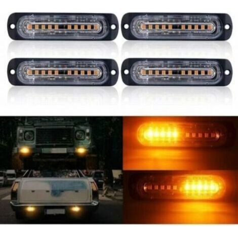 Il nuovo modello 4D è dotato di quattro barre lampeggianti con 10 LED arancioni, lampeggio automatico, alimentazione a 12V/24V e illuminazione sicura. (1/5)